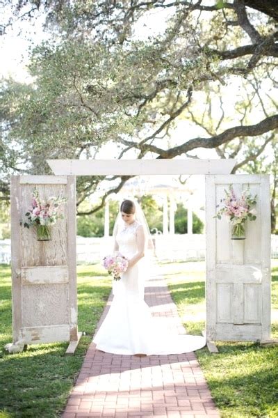 43 Best Outdoor Wedding Entrance Ideas Pink Lover