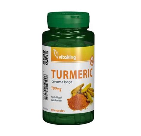 Supliment Alimentar Turmeric Curcuma Longa Mg Capsule