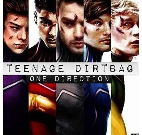 Teenage Dirtbag One Direction Harry Styles Niall Horan Louis Tomlinson
