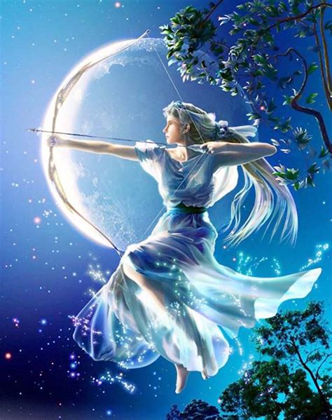 Artemis Diana Greek Goddess Of Mountains Forests And Hunting