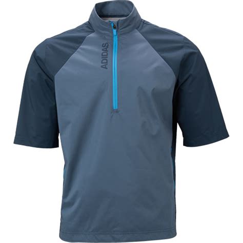 Adidas Mens Short Sleeve Provisional Golf Rain Jacket