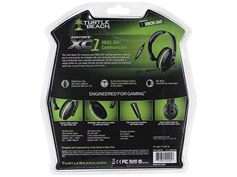 Turtle Beach Ear Force XC1 Chat Communicator Gaming Headset Xbox