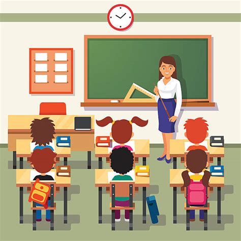 Classroom Illustrations Royalty Free Vector Graphics And Clip Art Istock