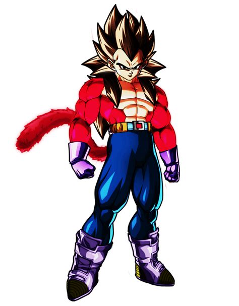 Vegeta Ssj4 Dbfz Style By Superfernandoxt On Deviantart