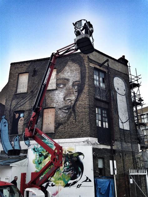 Rone New Mural In Shoreditch East London Gorgo