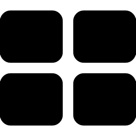 Four Black Squares Download Free Icons