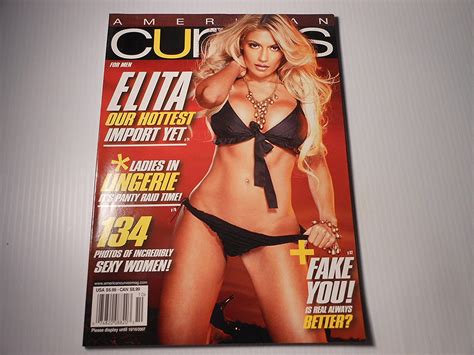 American Curves Magazine Issue 37 October 2007 Elita On Cover [books And