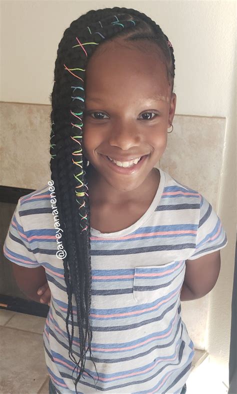 Jumbo lemonade braids | Kids hairstyles, Little girl ...