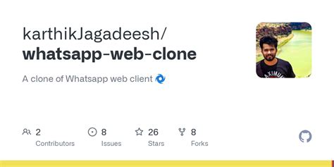 Github Karthikjagadeeshwhatsapp Web Clone A Clone Of Whatsapp Web