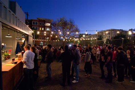 San Franciscos Temporary Beer Garden Takes Off Beer Garden