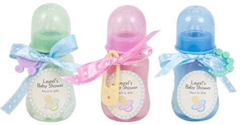 Baby Bottles Made Into Shower Favors