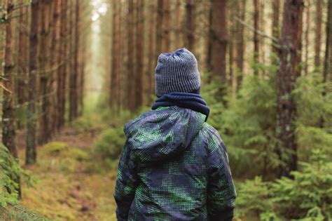 Boy In Woods Copyright Free Photo By M Vorel Libreshot