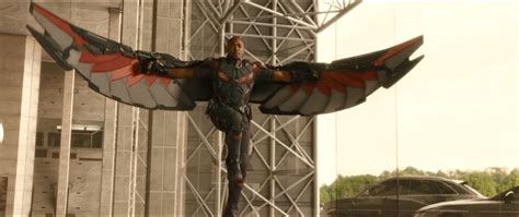 The winter soldier, rogers adopted a utilitarian uniform of dark blue, almost black. Image - Falcon New Wings.png | Marvel Cinematic Universe ...