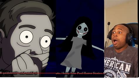 Reacting To True Story Scary Animations Do Not Watch Before Bed Youtube