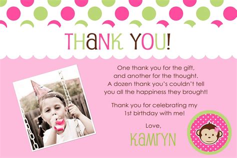 Birthday Thank You Cardsthe Best Ideas For Birthday Thank You Cards