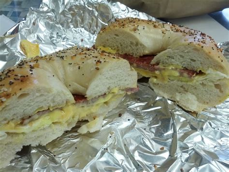 Everything Bagel Taylor Ham Egg And Cheese Yelp