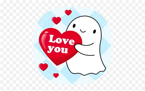 Ghost Love Pngghost Emoji Transparent Free Transparent Png Images