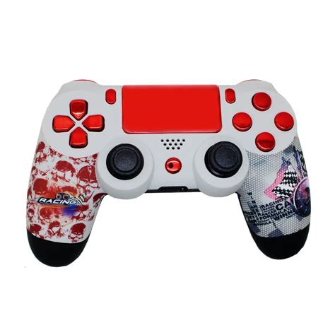 Customized Water Transfer Controller Front Back Shells For Ps4 Jdm 040