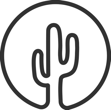 We Love Cactus Logo Cactus Logo Png Clipart Full Size Clipart