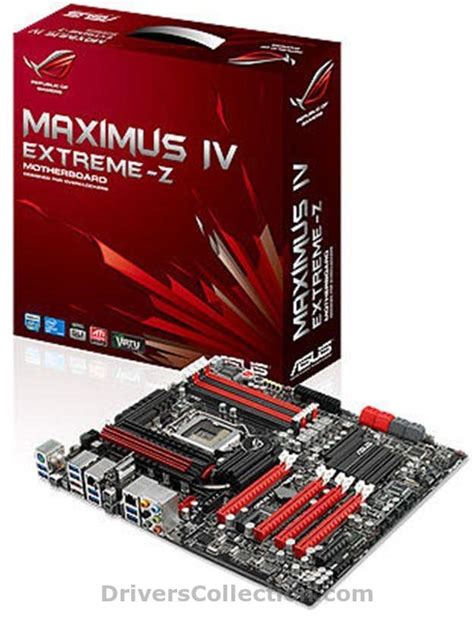 Drivers required to properly communicate. Драйверы для ASUS Maximus IV Extreme-Z