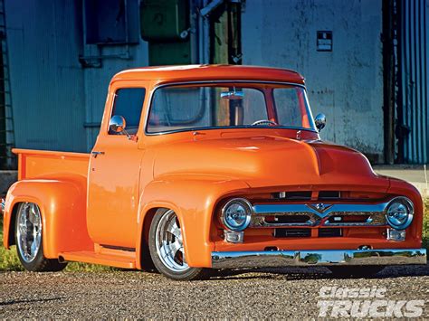 Ford F Custom Retro Hot Rod Rods Pickup F