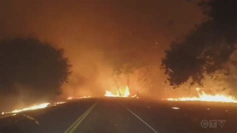 Dashcam Captures Spewing Flames On Highway In Harrowing Drive Through