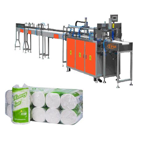 Semi Automatic Bundle Roll Toilet Paper Packaging Machine China Paper Packing Machine And