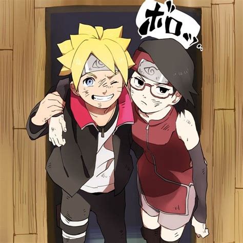 Pixiv Id 5081532 NARUTO Uzumaki Boruto Uchiha Sarada Hitai Ate