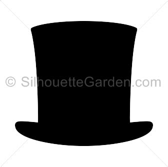 Abraham Lincoln Hat Silhouette in 2020 | Silhouette clip art, Silhouette, Abraham lincoln