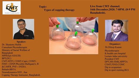 Online Webinar On Cupping Therapy And Its Types Youtube