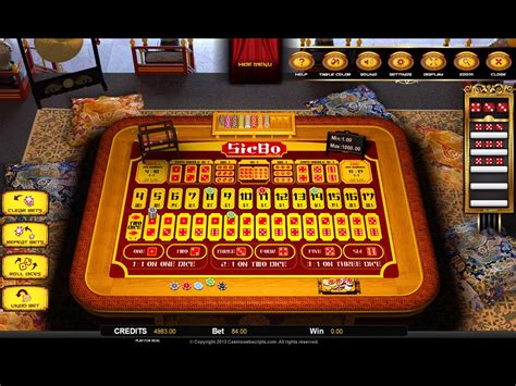 Making deposit is very easy there are several payment methods by which you can fund your betting account. Buy Asian Casino Table Dice Game - Sic Bo Deluxe Single ...