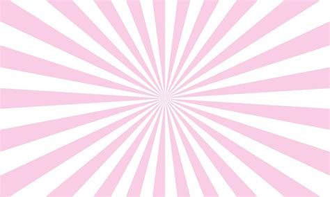 Pink White Color Burst Background Rays Background In Retro Style