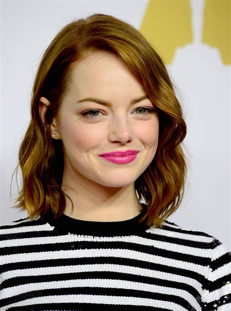 Consider This A Sign To Get A Lob This Summer Emma Stone Hair Short