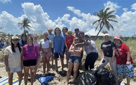 Port St Lucie High School Jaguars Help Clean The Beaches Lucielink