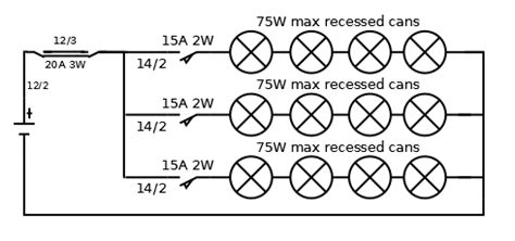 The white wire of the cable wiring is. can a "master" 3 way switch control multiple switched zones of lights in a room - DoItYourself ...