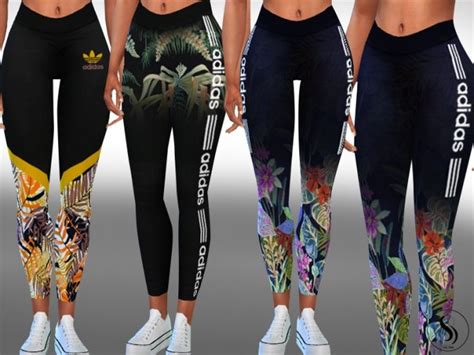 New Style Athletic Leggings By Saliwa At Tsr Sims 4 Updates