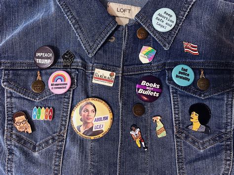 My Current Denim Jacket Pin Collection This Is Noelle