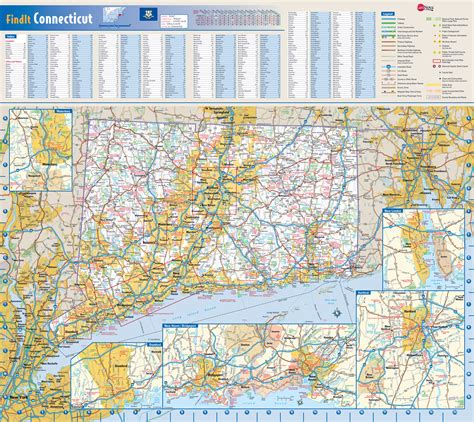 Map Of Connecticut Roads | Boston Massachusetts On A Map
