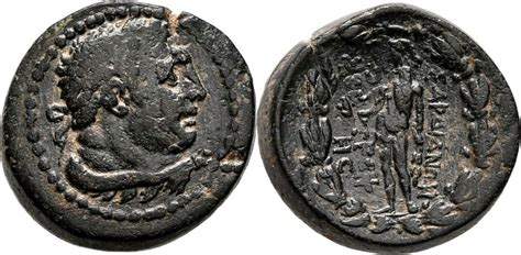 Greek 2nd 1st Cent Bc Sardis Lydia Ae18 Ef 2nd 1st Centuries Bc