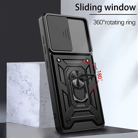 Slide Camera Lens Case For Samsung Galaxy S Ultra Military Grade