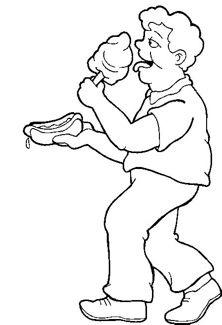 Candyman Coloring Page Coloring Pages