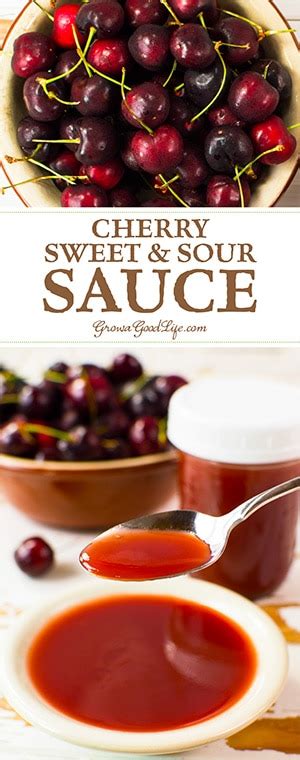 Cherry Sweet And Sour Sauce