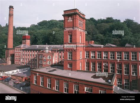 United Kingdom England Industrial Archaeology Masson Mill In Stock
