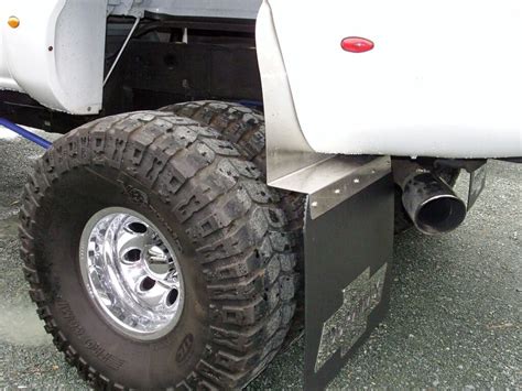 Mud Flap On Lifted Chevy Dually Duraflap