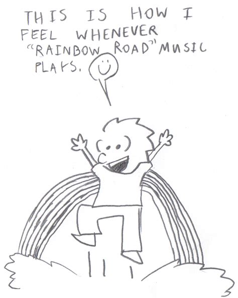 Rainbow Road By Comicmakes On Deviantart