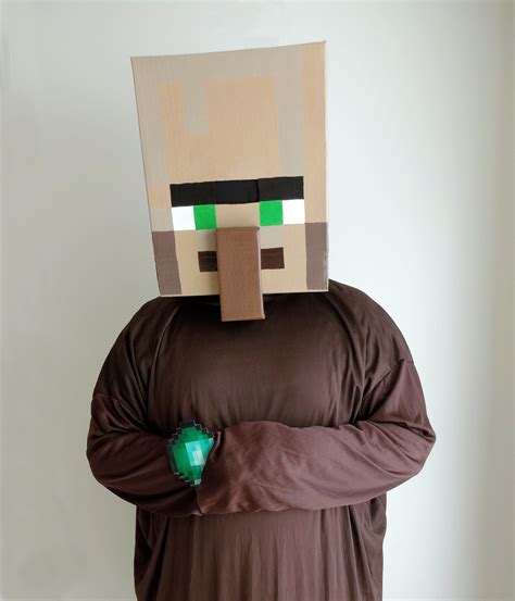 Minecraft Villager Costume Diy