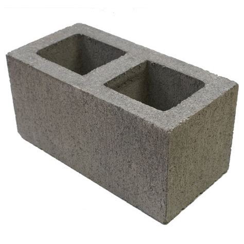 Mutual Materials Concrete Building Block, 8" x 8" x 16" - Walmart.com
