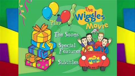 The Wiggles Getting Strong Dvd Menu