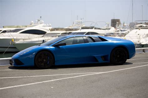 Lamborghini Murcielago Lp640 Blue Lamborghini Murcielago L Flickr