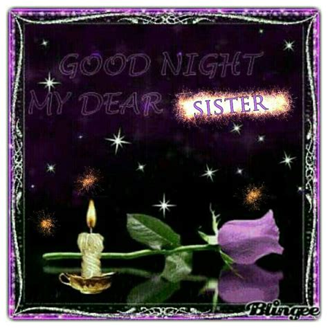 Good Night Sister Happy Dreams💝💜☕ Good Night Sister Dear Sister
